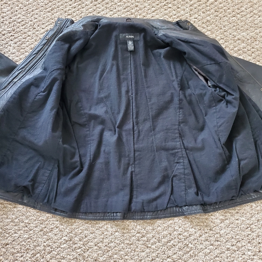 🖤Alfani Leather jacket🖤 - Picture 7 of 9